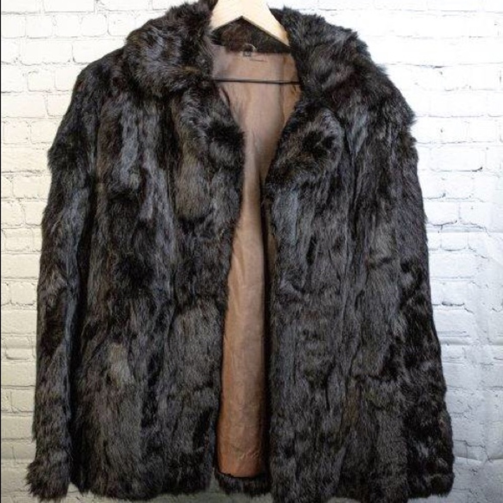 Genuine fur coat